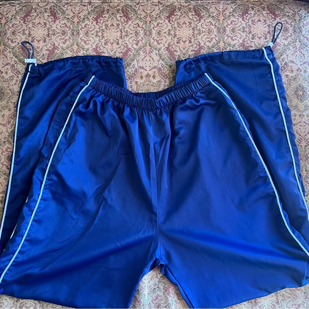 Women’s Y2K Style Blue Athletic/Track/Cargo Pants